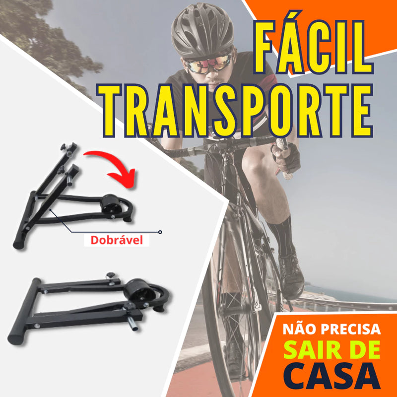 Rolo De Treino Para Ciclismo Mtb Urban Speed Ergométrico Dobrável