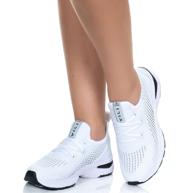 Tênis Feminino Vili Podium Branco Caminhada Academia
