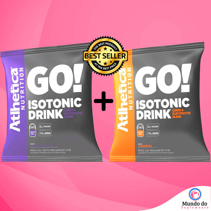 Kit 2x Isotonic Drink 900g - Atlhetica Nutrition
