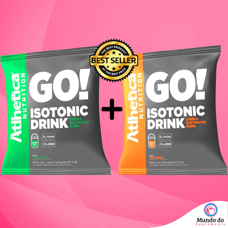 Kit 2x Isotonic Drink 900g - Atlhetica Nutrition