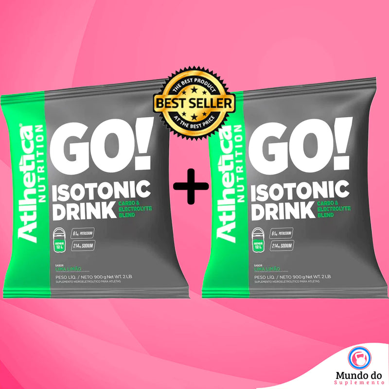 Kit 2x Isotonic Drink 900g - Atlhetica Nutrition
