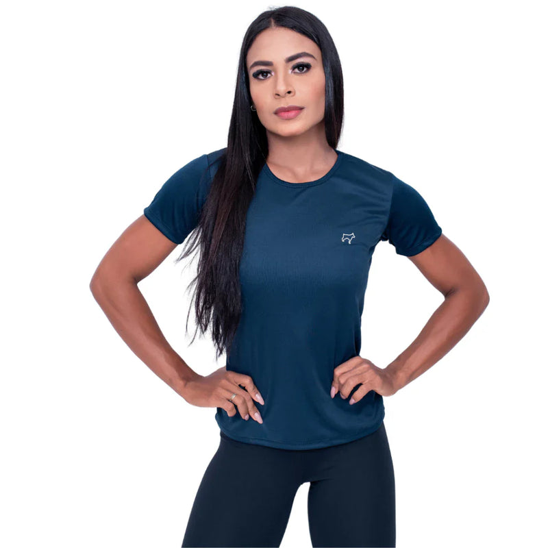 Kit com 5 Camisetas Femininas Dry Fit - Conforto e Estilo para Academia