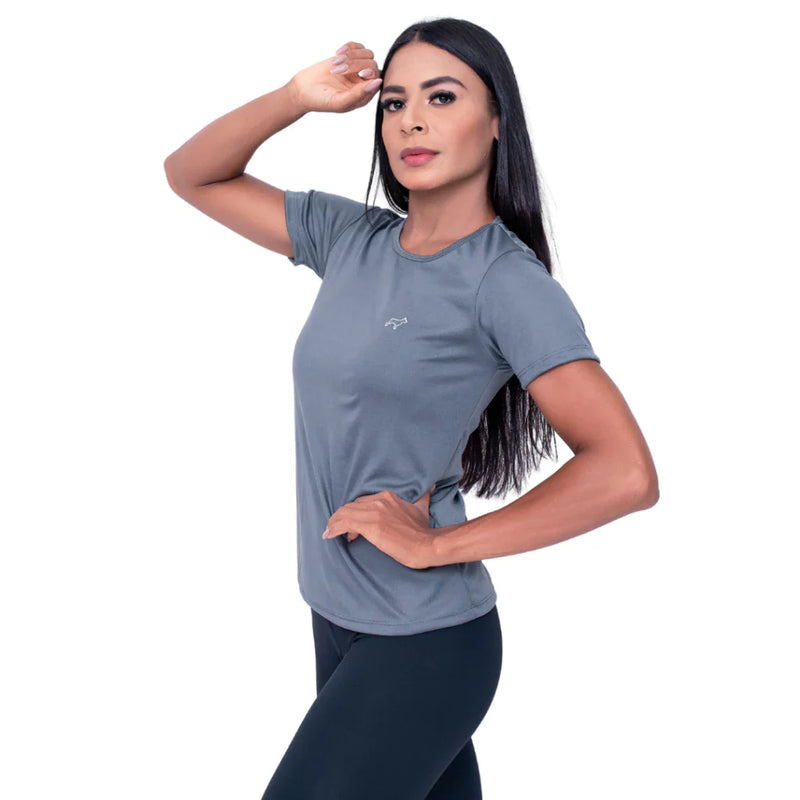 Kit com 5 Camisetas Femininas Dry Fit - Conforto e Estilo para Academia