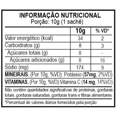 Repositor Hidroeletrolítico Isotônico Em Pó Sudrat 50 Sachês De 10g Cada (Repositor Energético)