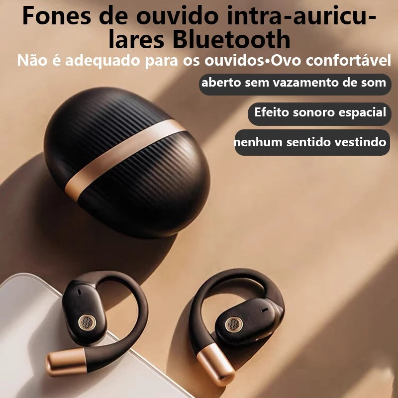 Fone de ouvido Bluetooth OWS original para corrida e ciclismo para Apple e Android