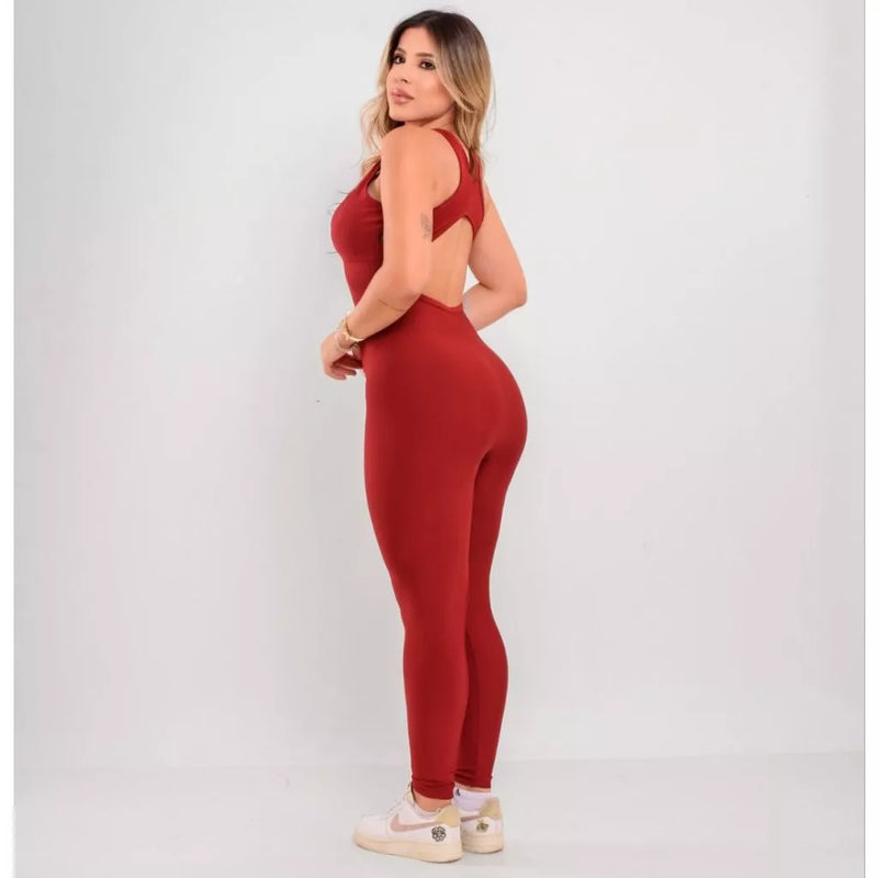 Kit com 2 Macacões Longos Fitness para Academia