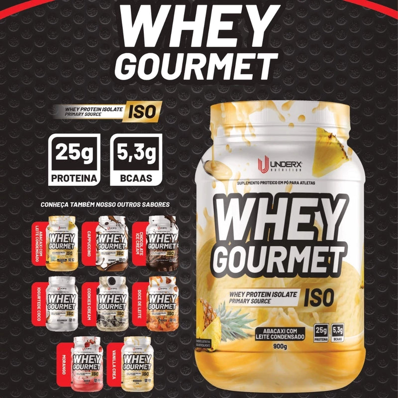 Whey Protein Isolado Gourmet Undex Nutrition Dyma-ex 900g