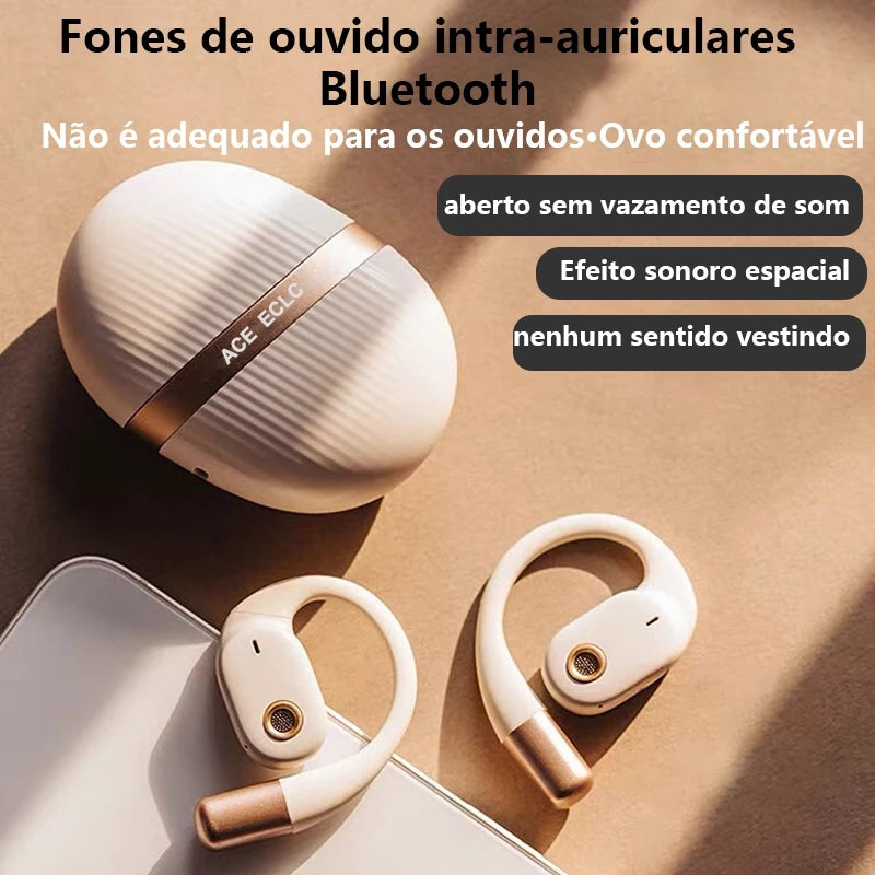 Fone de ouvido Bluetooth OWS original para corrida e ciclismo para Apple e Android
