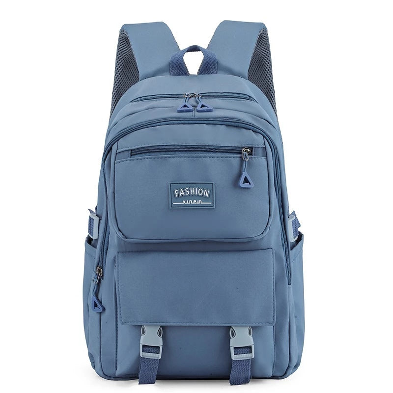 Mochila Feminina Coreana casual e leve para estudantes do ensino médio Impermeavel