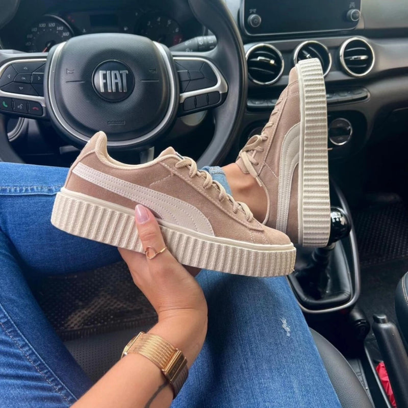 Tênis Feminino PLATAFORMA conforto Bonito Barato Em Desconto Exclusivo ! Aproveite 2025
