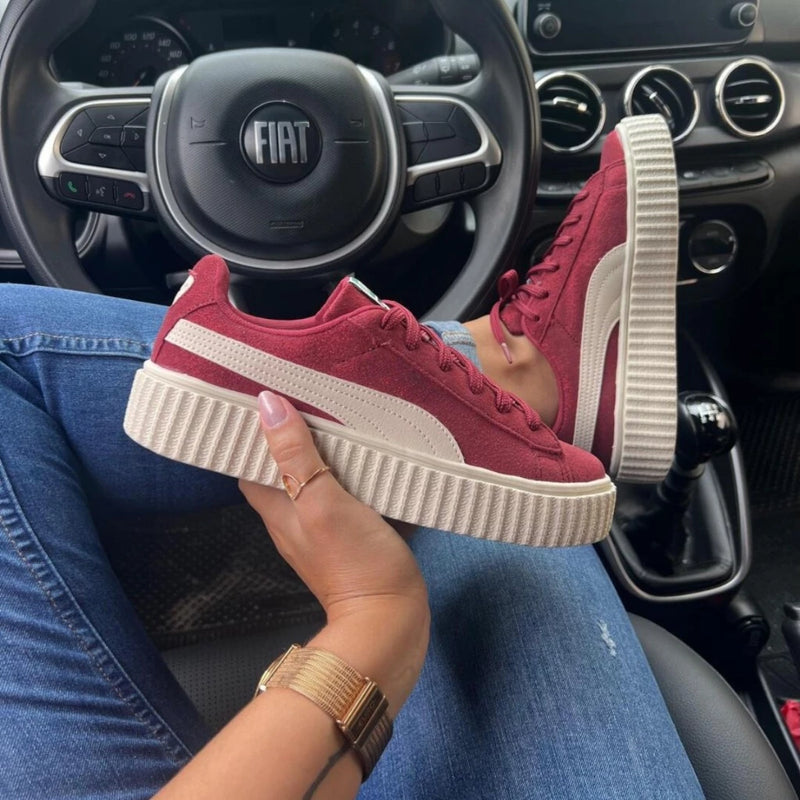 Tênis Feminino PLATAFORMA conforto Bonito Barato Em Desconto Exclusivo ! Aproveite 2025