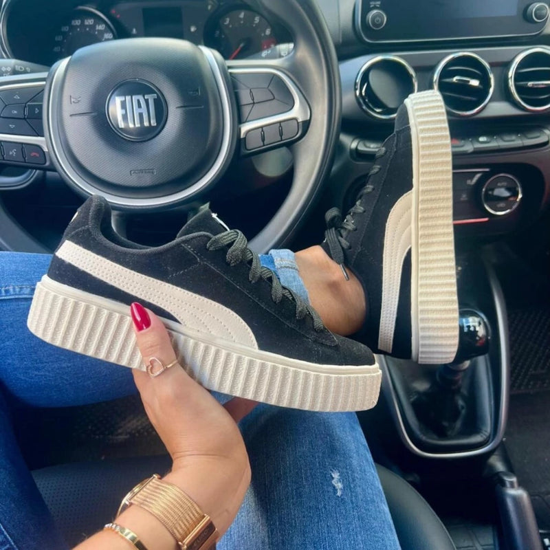 Tênis Feminino PLATAFORMA conforto Bonito Barato Em Desconto Exclusivo ! Aproveite 2025