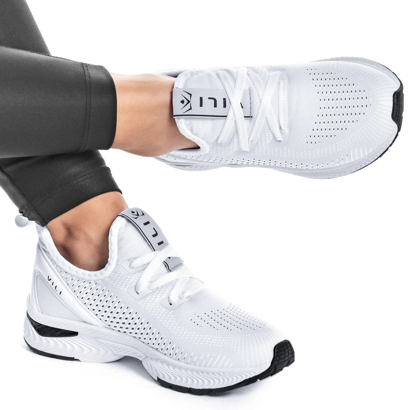 Tênis Feminino Vili Podium Branco Caminhada Academia