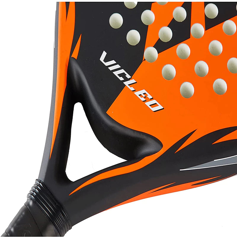 Kawasaki Vicleo Raquete De Tênis De Praia Power20 & 30 Master 100 Fibra De Carbono Rosto Macio Com Capa Protetora