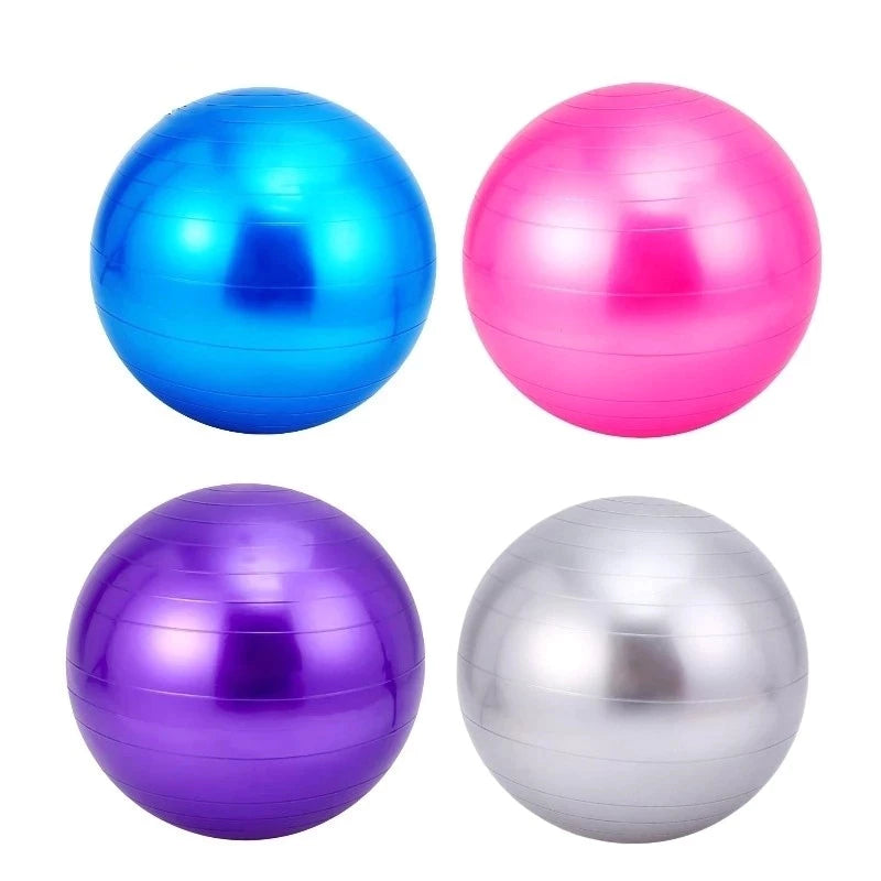Bola de ioga 55cm com bomba de Pilates Yoga Abdômen Resistência