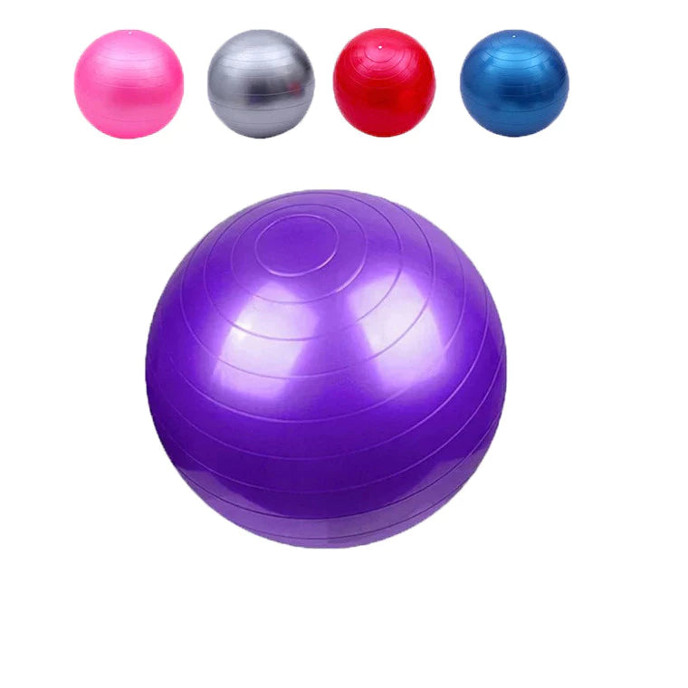 Bola de ioga 55cm com bomba de Pilates Yoga Abdômen Resistência