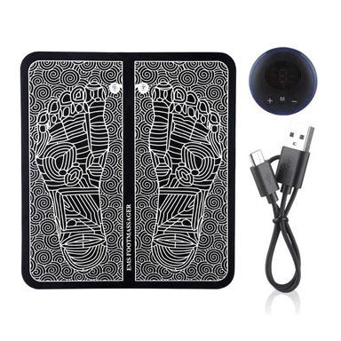 EMS Massageador Elétrico Para Pés Relaxamento Muscular Massagem Foot Massagear