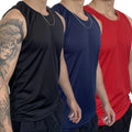 Kit com 3 Regatas Masculinas – Performance e Conforto para o Seu Treino