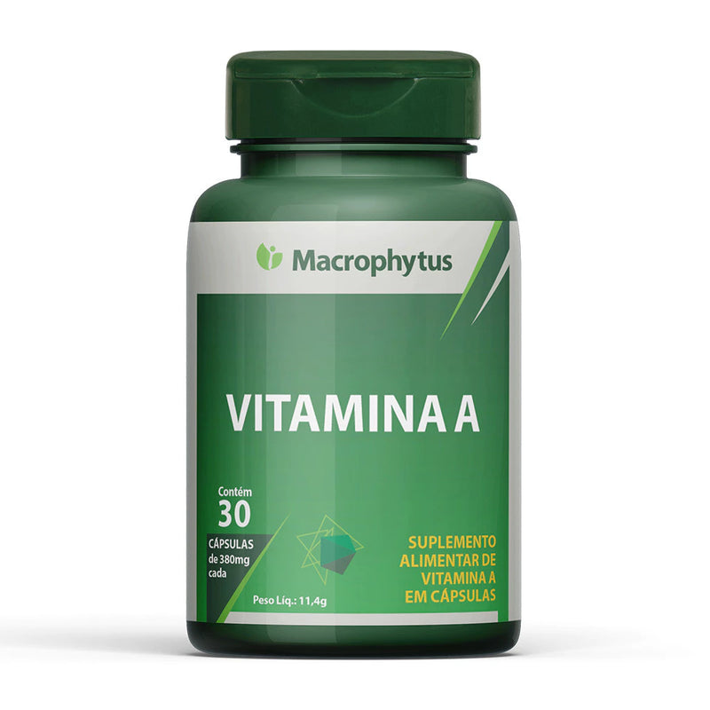Vitamina A 30 cápsulas Macrophytus