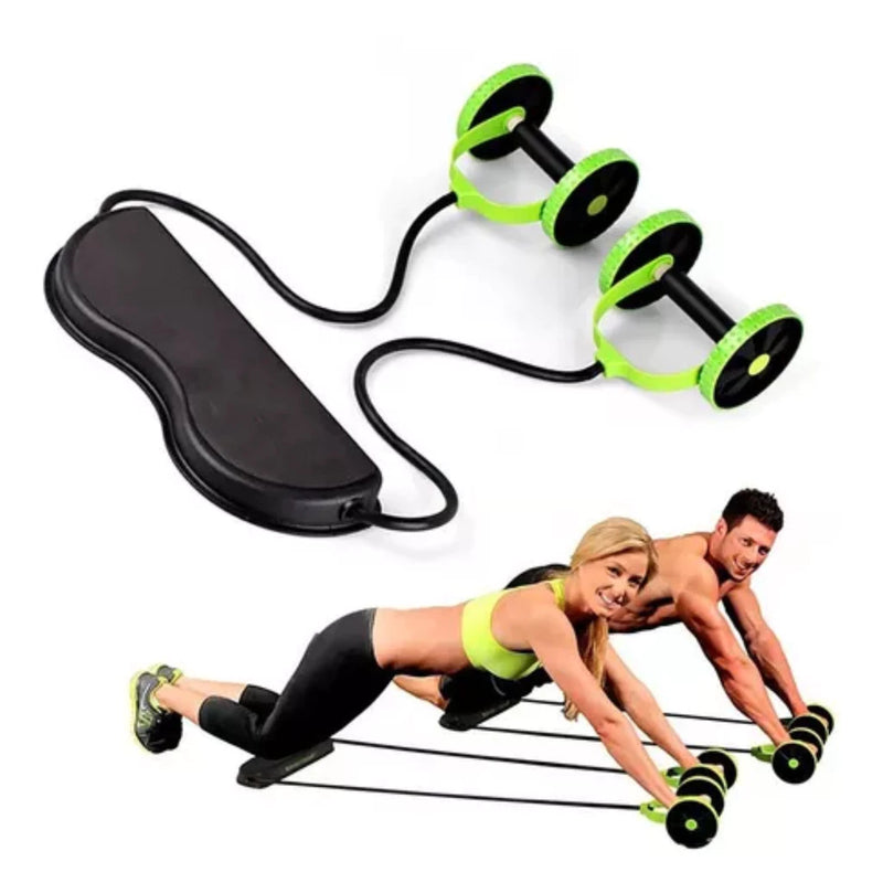 Aparelho Ginástica Roda Abdominal Portátil Aparelho Exercícios Malhar Academia em Casa Emagrecer